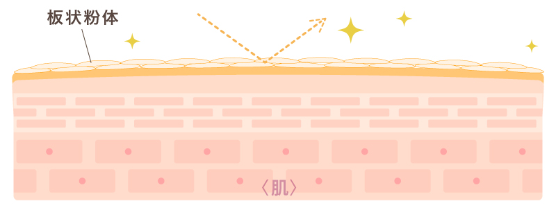 ツヤ感・透明感